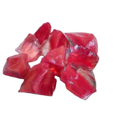 China China Wholesale High Quality Healing Raw Ore Red Crystal Rough Red Cracked Stone for sale