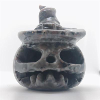 China Best Selling Crystal Pumpkin Skulls Crystal Quartz Pumpkin Crystal Pumpkin For Halloween Decoration from Jiangsu for sale