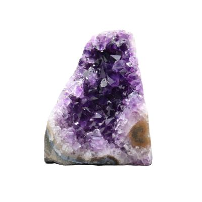 China Wholesale High Quality Natural Geode Crystal Cluster Raw Gemstone Healing Jiangsu Uruguay Amethyst Group Amethyst Stones for sale