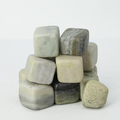 China China Wholesale Gemstone Quartz Gravel Crystal Tumbled Stones Bulk Afghanistan Jade Cubes for sale