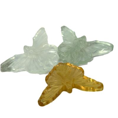 China China Wholesale Hand Cut Crystal Butterfly Fairy Fluorite Crystal Carving For Decoration for sale