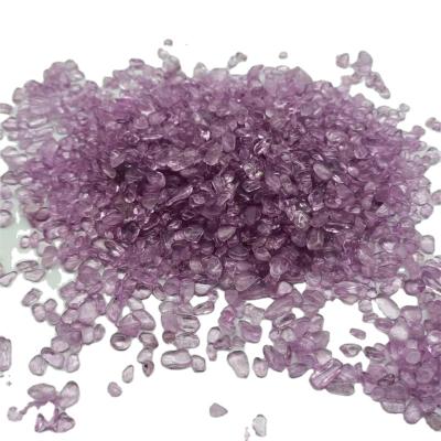 China Wholesale Chakra Stone From China - Dyed Amethyst Irregular Shaped Naturally Blended Healing Stone for sale