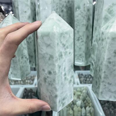 China China wholesale natural seaweed crystal tower point stone seaweed crystal pillar for decoration for sale