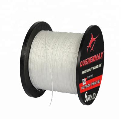 China High Strength PE Super Soft Fishing Line 8 Strands Braid Multifilament Fishing Line for sale