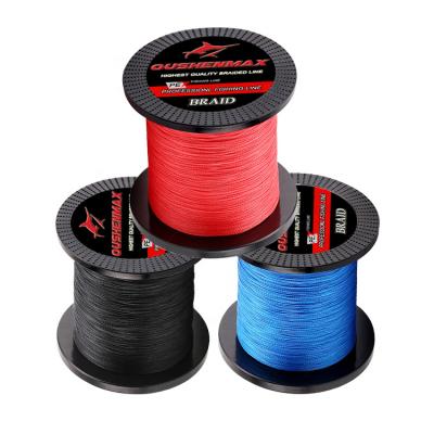 China High Strength Customizable Multicolor 4 Strands 300M PE Japan Braided Fishing Line Line Fishing Tackle Line for sale