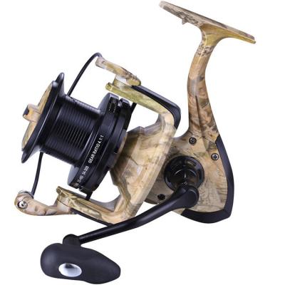 China Aluminum Body Metal Body Surf Mount Reel Casting Reel Ocean Sea Ocean Fishing Spinning Wheel Aluminum Spinning Tools for sale