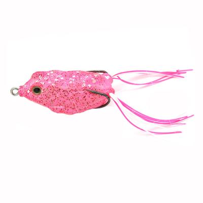 China New Good Quality Hot Plastic 65mm 12g Fishing Lure Frog for sale