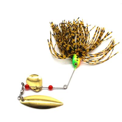 China Imitate The Sound Of Strong Fish Attraction To Fish Colorful Spinner Bait 60cm for sale