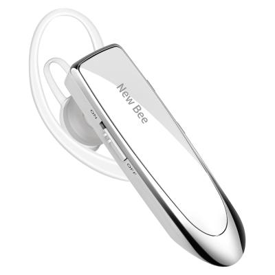 China Super Long Battery Life In-ear Style And Silver / White Color In-ear Earphone 24 Hours Business Style Handsfree Bluetooth Headset for sale