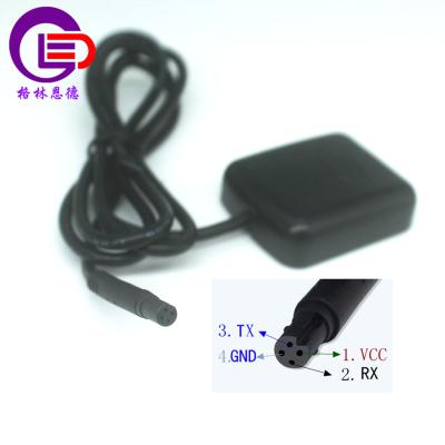 China TTL 9600 serial port GPS module antenna 1M wire length gmouse baud rate control 4Pin connector BM.W industrial connector CRG54 CRG54 for sale