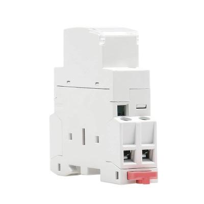 China Din Rail Mounted Household AC Modular Contactor For Smart Home House Hotel AC220V 2P 16A 20A 25A 2NC 2NO 1NO1NC 50/60Hz GYHC for sale