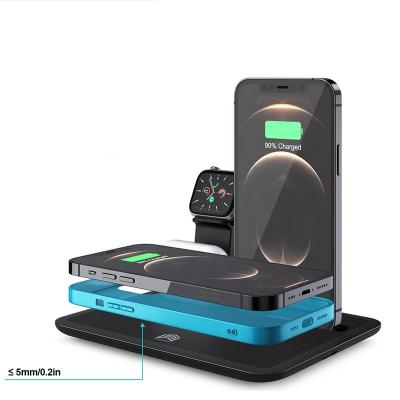 China Wholesale Tablet Promate 4 Way Wireless Fast Charger Case Accessories with Earphone Holder for Home for sale