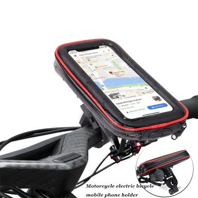 China High Quality Adjustable Phone Holder Waterproof Motorcycle Bag With USB Charger For Motorbike for sale