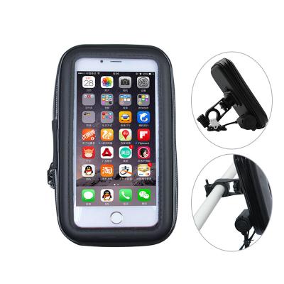 China Amazon Hot Sale OEM Adjustable Phone Mount Waterproof Bag For Motorcycle Electric Bicycle Cell Phone Holder for sale