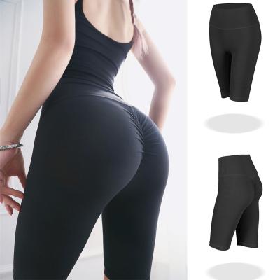 China 4 Way Stretch Yoga Leggings Women Yoga Fitness Breathable Warm Soft Running Leggings Butt Crac! crack! fitness shorts gaiters for sale