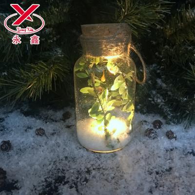 China China Lead Glass Bottle Christmas Lights Decoration Light Glass Ornament for sale