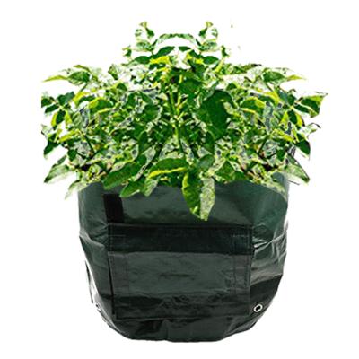 China 100% Eco-friendly PP PE Material Round Grow Bag Garden Use Custom Size Potato Grow Bags for sale