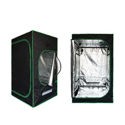 China Easily Assembled Waterproof Greenhouse Garden 600 D 120*120*200 Cm Grow Tent for sale