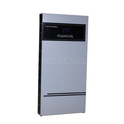 China Solar home lifepo4 solar home battery power wall 5kwh 7kwh 10kwh 48v Energy Storage System Polinovel House Energy Storage Lithium Ion Storage Batteries 48v for sale