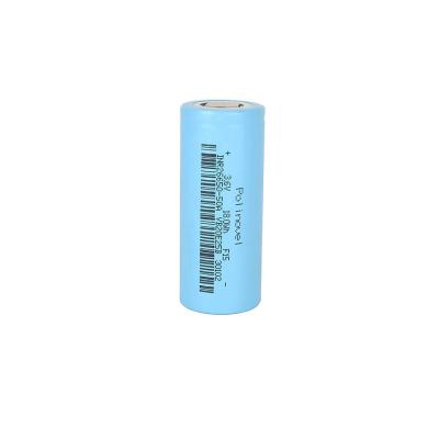 China Toys Polinovel High Discharge Rate 2C 26650 INR Lithium Cell 3.6 V 5000mah for sale