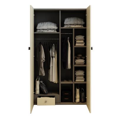 China (Other) adjustable two-door wardrobe with drawers for children for sale