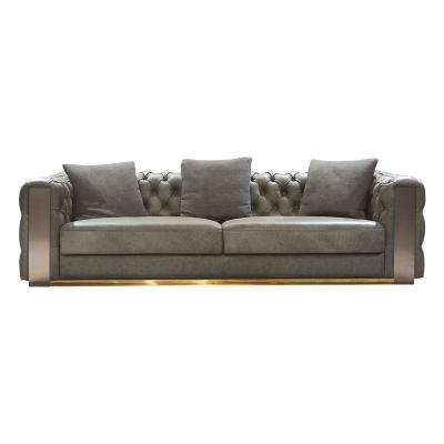 China Combination Adjustable Modern Lightweight Leather Single Size Living Room Sofa Household (Other) Normal Type Sofa New for sale