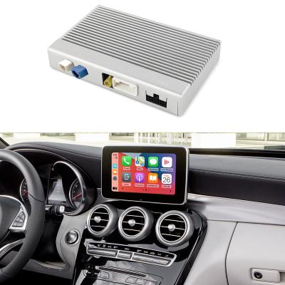 China Automotive Electronics Road Top Interface Wireless NTG5.0 NTG5.1 NTG5.2 CarPlay Android Apple Carplay Auto Box For Mercedes CGL W205 2015-2018 C-Class for sale