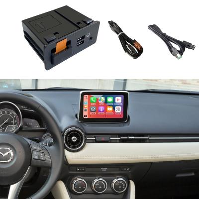 China Mazda 2 Mazda2 2016-2020 Original Screen Upgrade Wireless Dual USB Interface Apple CarPlay&Android Auto Decoder For Mazda TK78-66-9U0C for sale