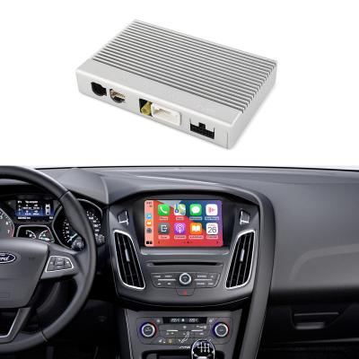 China AirPlay & Mirror Road Top CE FCC Certificated Multiple Works Wireless Carplay Retrofit Decoder Kit With Rear Camera For Ford Focus for sale