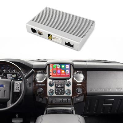 China AirPlay & Mirror Road CarPlay Android Box USB SD SD Music Video Car Multimedia Player Top Wireless Auto Box With Mirror For Ford Super Duty for sale