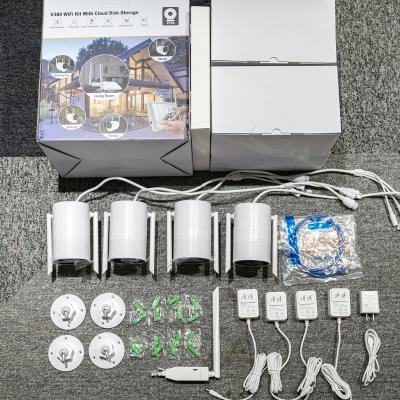 China Motion Detection NVR cctv camera security system surveillance outdoor home wireless nvr kit for sale