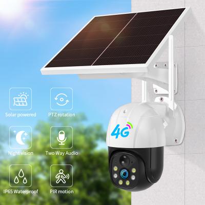 China Outdoor 1080p or 4g wifi solar camera 1080p or 4g human motion tracking wifi and wireless network nvr camera wi for sale