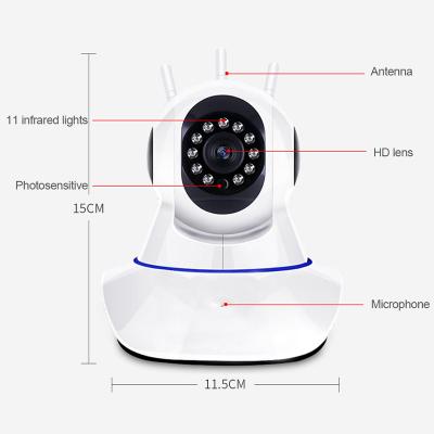 China App Vandal Proof Infrared Monitoring Camera Vigilancia ptz spy wifi automatic tracking camera for sale