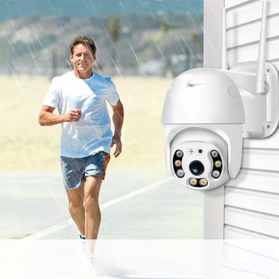 China 2021 Hot Sale 1080p 3mp 5mp Ptz Wifi Camera Long Range Dome Camara 2mp Security IP Outdoor Two Way Audio Camera for sale