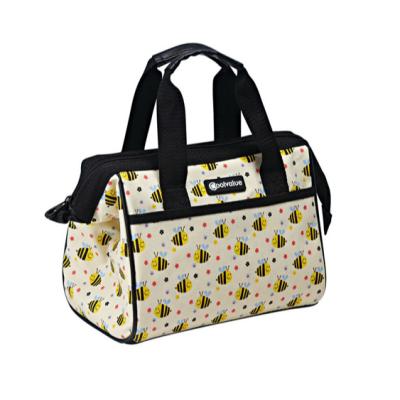 China Waterproof Fancy Design Picnic Cooler Bag Waterproof Food Insulated Lunch Rolling Bag for sale