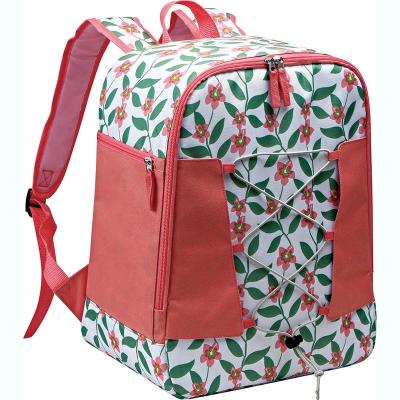 China Waterproof Polyester Fabric Insulated Bag Cooler Backpack Soft Cooler Soft-sided Cooling Bag Cooler Backpack Bag for sale