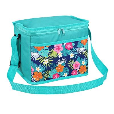 China China factory wholesale 10L waterproof polyester fabric cooler bag with fashion design pocket for sale