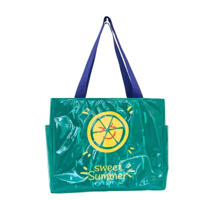 China Waterproof Tote Bag With Insulated Lunch Bag Beach Cooler Beach Bag for sale