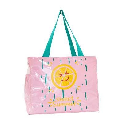 China High Quality Tote Bag Insulated Waterproof Beach Bag Lunch Sunflower Cooler Bag for sale