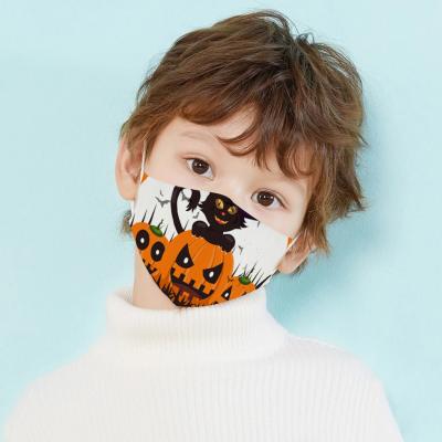 China Outdoor Activities Mgirlshe Outdoor Activities Wholesale 2020 Fashion Cute Halloween Face Cotton Face Mask Wear For Kids for sale