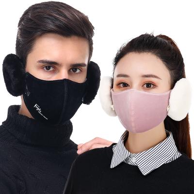 China Mgirlshe Outdoor Activities Winter 20201 Christmas Wear Reusable Reuse Face Masking For Adult Men Fur Earmuff Masking Women for sale