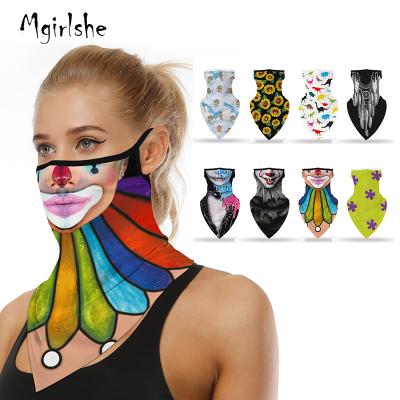 China New Halloween Balaclava Bandana Custom Made Halloween Clown Mask Motorcycle Outdoor Halloween Decorations Mgirlshe for sale