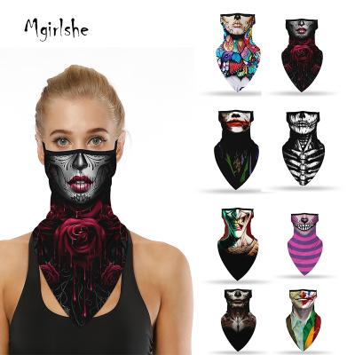 China Mgirlshe Balaclava Custom Motorcycle Outdoor Activities Bandana Halloween Decorations Outdoor Halloween Mask for sale