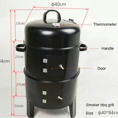 China New Products Adjustable Hot Brand New BBQ Grill Size Mini Outdoor Barbecue 3 In 1 Use BBQ Outdoor Grills for sale