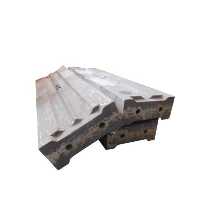 China energy & Mining Impact Crusher Chromuin Wear Parts Blow Bar Apply To CI124 Ceramic Breaker Plate Inserts for sale