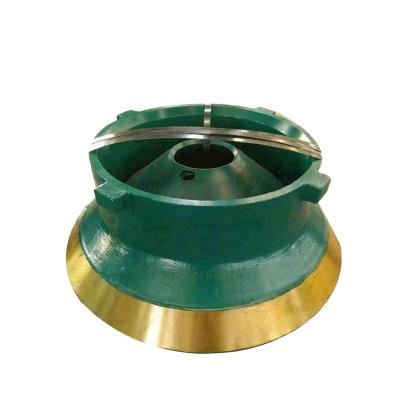 China energy & Mining Mining Machine Parts Manganese Mantle Concave For Telsmith T500 Cone Crusher for sale