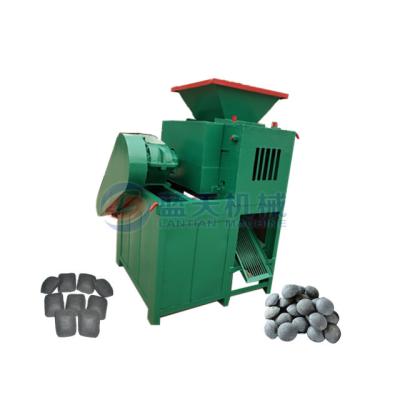 China Coconut Shell Ball Pressing Machine Charcoal Ball Heating Briquette Making Press Machine for sale