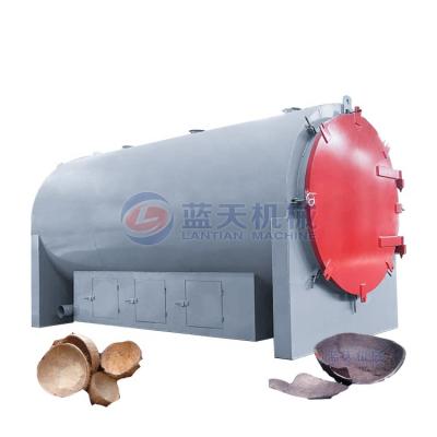 China Rice Bamboo Husk Sawdust Wood Charcoal Factory Dry Distillation Furnace Furnace Coconut Shell Carbonization Charcoal Making Machine India for sale