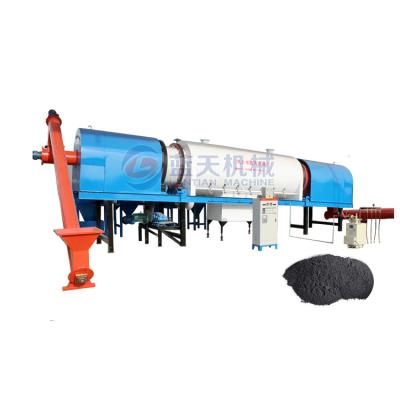 China Plant No Pollution Continuous Sawdust Charcoal Carbonization Furnace With Gas Recycling System for sale