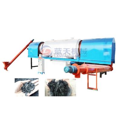 China Factory 1 ton per hour carbonization kiln rice husk stove carbon chacoal manufacturing production line machinery for sale